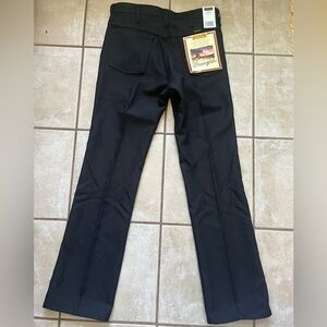 Men’s black wrangler pants - size 33